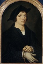 Portrait of Joris Vezeleer, copy after Joos van Cleve, after c. 1518