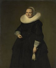 Portrait of a Woman, attributed to Hendrik Gerritsz. Pot, 1638