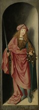 Saint Valerian, left wing of a triptych, attributed to Master of the Brunswick Diptych, c. 1490 - c