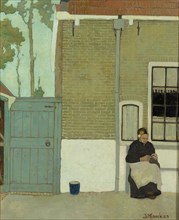 Female for her house, Jan Mankes, 1914