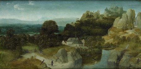 Landscape with the Temptation of Saint Antony Abbot, workshop of Joachim Patinir, c. 1510 - c. 1520