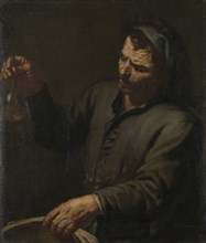 Man with Urine Bottle in his Hand, Anonymous, c. 1650 - c. 1674