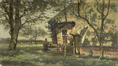 Farm house, Willem van Schaik, 1900 - 1938