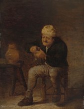 The Herring-Eater, Pieter Hermansz. Verelst, 1628 - 1650