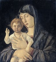 Virgin and Child, attributed to Giovanni Bellini, 1470 - 1480