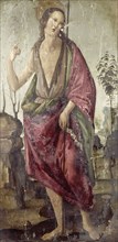 John the Baptist, attributed to Francesco Botticini, 1470 - 1497