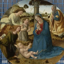 The Adoration of the Christ Child, Cosimo Rosselli, c. 1485 - c. 1507