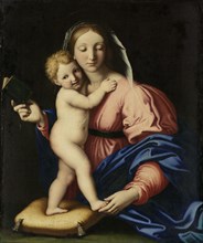 Virgin and Child, workshop of Giovanni Battista Salvi, 1640 - 1699