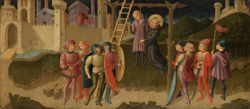 Saint Nicholas Saving a Hanged Man, attributed to Zanobi di Jacopo Machiavelli, c. 1470