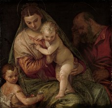 Holy Family with Young Saint John, workshop of Paolo Veronese, 1550 - 1575