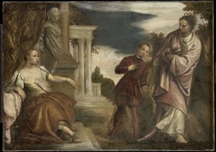 The Choice between Virtue and Passion, follower of Paolo Veronese, 1590 - 1680