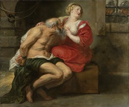 Cimon and Pero (Roman Charity), Peter Paul Rubens, 1630 - 1640