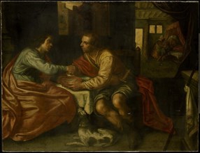 Esau selling his birthright, copy after Paulus Moreelse, after 1609