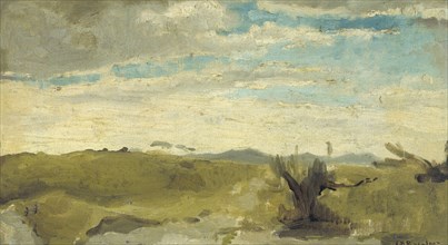 Dune landscape near Dekkersduin, The Hague, The Netherlands, George Hendrik Breitner, c. 1875 - c.