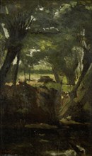Forest scene, George Hendrik Breitner, c. 1880 - c. 1923