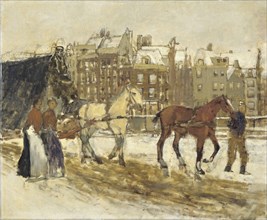 Rokin Amsterdam, The Netherlands, George Hendrik Breitner, 1923