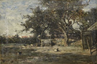 Farm near Noorden, The Netherlands, Willem Roelofs (I), 1870 - 1897