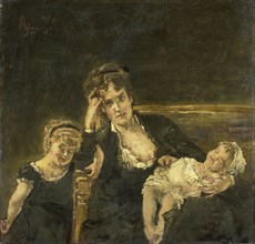 Widow, Alfred Stevens, 1850 - 1906