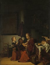 Breakfast, Karel Slabbaert, 1640 - 1654