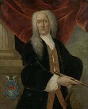 Portrait of Abraham Patras, Governor-General of the Dutch East India Company, Theodorus Justinus