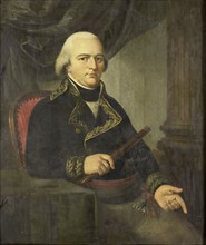 Portrait of Pieter Gerardus van Overstraten, Governor-General of the Dutch East Indies, attributed