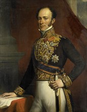 Portrait of Jan Jacob Rochussen, Governor-General of the Dutch East Indies, Nicolaas Pieneman, 1845