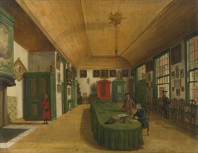 Interior of the Hall of the Art Is Obtained by Labor Society in Leiden, The Netherlands, Paulus