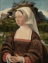 Portrait of an Unknown Woman, Jan Jansz Mostaert, c. 1525