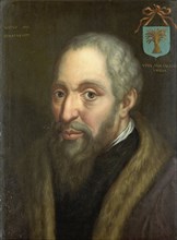 Portrait of Viglius ab Zuichemus, Frisian Jurist, President of the Privy Council and Member of the
