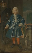 Portrait of Diederik van Hemert, Lord of BabyloniÃ«nbroek at six years of age, Harmen Serin, 1735