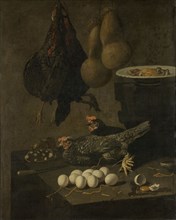 Still Life with Chickens and Eggs, Giovanni Battista Recco, 1640 - 1660