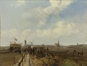 Racetrack at Scheveningen, opened 3 August 1846 The Netherlands, Charles Rochussen, 1846