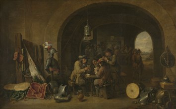 Guardroom, David Teniers (II), 1641