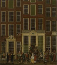 The Bookshop and Lottery Agency of Jan de Groot in the Kalverstraat in Amsterdam, The Netherlands,