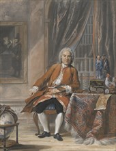 Portrait of Joan Jacob Mauricius, Governor-General of Suriname, Cornelis Troost, 1741