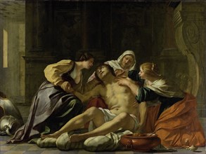 Saint Sebastian Cared for by Irene and her Helpers, Jacques Blanchard, 1630 - 1638
