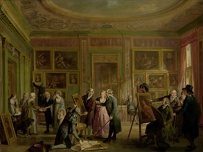 The Art Gallery of Josephus Augustinus Brentano, Adriaan de Lelie, c. 1790 - c. 1799
