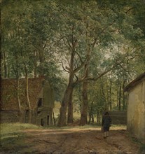 Farmyard, Andreas Schelfhout, c. 1820 - c. 1830