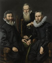 Group Portrait of an Unidentified Board of Governors, Thomas de Keyser, c. 1625 - c. 1630