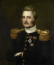 Portrait of J D B Wilkens, Lieutenant-Colonel in the Infantry, Jurjen de Jong, 1837