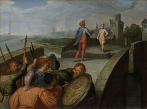 Peace Negotiations between Claudius Civilis and Cerealis, Otto van Veen, 1600 - 1613