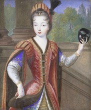 Portrait, a young woman, possibly Marguerite of Valois, 1553-1615, daughter of Henry II, Anonymous,