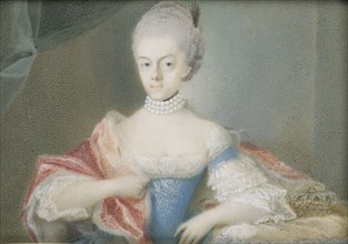 Frederika Sophia Wilhelmina, 1751-1820, princes of Prussia, wife of prins Willem V, Anonymous, 1765
