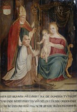 Memorial Panel for Lubbert Bolle, copy after Anonymous, after 1398 - 1424