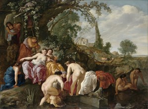 The Finding of Moses, Moyses van Wtenbrouck, c. 1625 - c. 1627