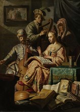 Musical Company, Rembrandt Harmensz. van Rijn, 1626