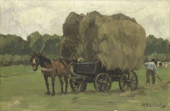 Hay wagon, Nicolaas Bastert, 1870 - 1939