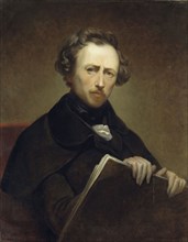 Self Portrait at age of 43, Ary Scheffer, c. 1838
