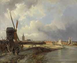 View of The Hague, Cornelis Springer, c. 1850 - c. 1852