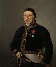 Portrait of Inspector-General A.F. Goudriaan, Izaak Schouman, 1829